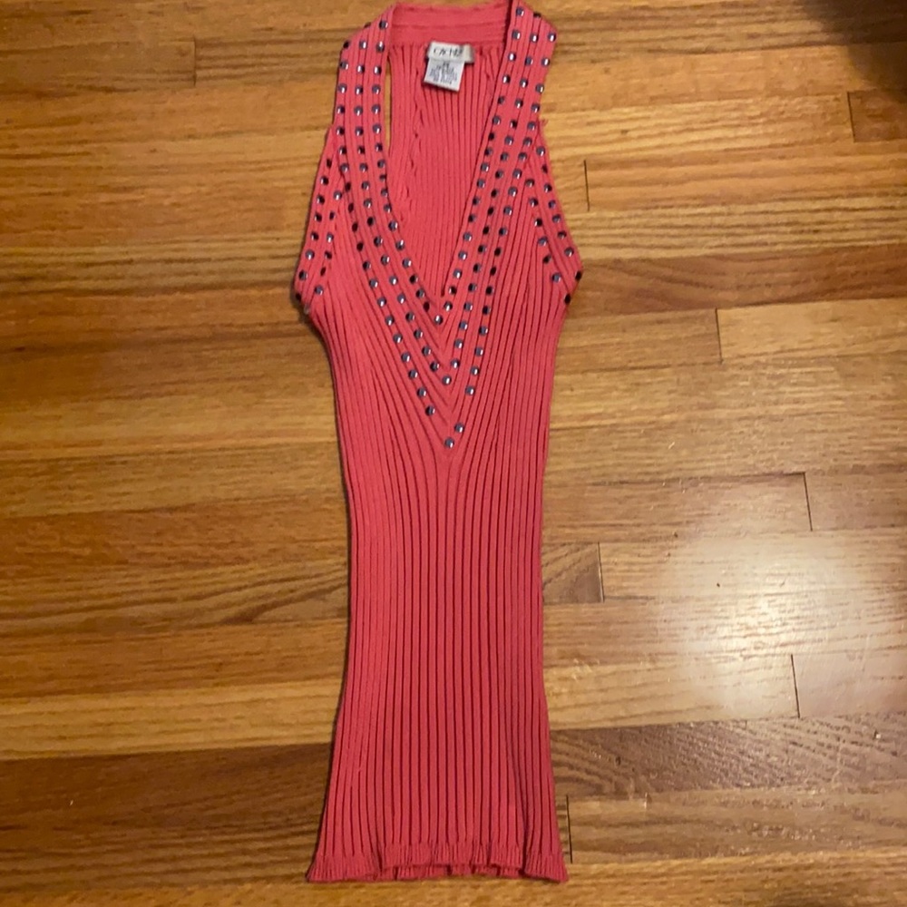 Cache top blouse shirt pink XS